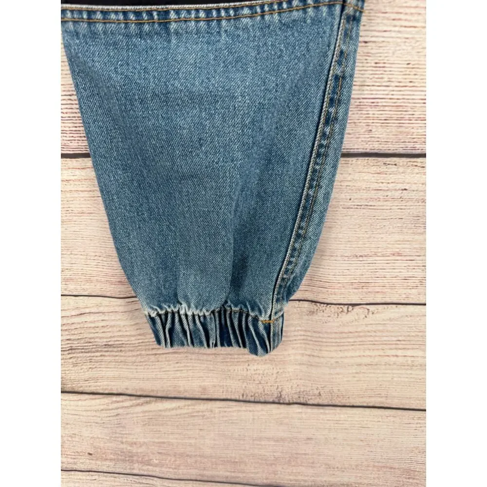 BDG Urban Outfitters Jeans Womens 25‎ Patchwork Nylon Panel Jogger Denim Pants